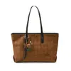 Bolso Retro Casual de Gran Capacidad en Gamuza 2025 Nuevo para el Trabajo Más Fácil de Combinar Bolso de Hombro Bolso de Mano Tote para Mujer