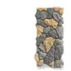 Piedra Cultural de Simulación PU Villa Patio Trasero Pared de Fondo Espacio Comercial Exterior Valla de Pared Revestimiento de Piedra Imitación de Piedra Roca Decorativa Loseta
