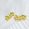 Broche metálico combinado en forma de gota, prendedor de corsage retro de moda, accesorio para la ropa, pasador antideslizante