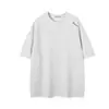 Jia Yi Ku 2026 Nueva Camiseta de Verano Estilo Americano con Patrón Único de Piña Manga Corta Top Deportivo de Fitness Versátil