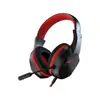 Universal para notebook/celular/computador fone de ouvido com fio cancelamento de ruído com microfone almofadas de ouvido macias e confortáveis
