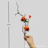 Nueva Manzana de Caqui Naranja Granada Naranja Quinta Generación Fruta Limón Calabaza Cubo de Bendición Casero de Año Nuevo Accesorios para Arreglos Florales