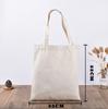 Venta al por mayor de bolsas de lona con cordón de algodón, en blanco, para guardar joyas con dibujos animados y logotipo impreso.