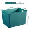 Caja de Almacenamiento de Plástico con Tapa Caja para Guardar Ropa Interior Calcetines en el Armario Contenedor para Guardar Bloques de Construcción de Juguete Cesta para Guardar Bocadillos Libros Ilustrados