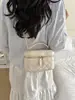 Bolsa Transversal de Ombro Único para Mulheres Estilo Verão 2026 Mini Bolsa Matelassê Versátil para o Dia a Dia Pequena Bolsa de Caixa com Corrente Estilo Chanel