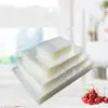Sacos plásticos de nylon a vácuo comerciais, sacos selados para conservação de frescor, sacos de embalagem de alimentos de superfície lisa a vácuo, grau alimentício