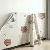 Papel pintado autoadhesivo lindo de dibujos animados, pegatinas de pared impermeables, papel pintado para el hogar, pegatinas decorativas para pared de fondo de habitación infantil, dormitorio