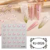 Zhengxiang Celebridad de Internet Estilo INS Calcomanía para Uñas 5D Suave con Relieve Bronceado Brillante Calcomanía DIY Calcomanía de Uñas con Piedras de Cristal