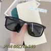 Gafas de sol polarizadas P114 europeas y americanas para salir protección solar gafas de montar montura de gafas de PC montura grande delgada Joker venta directa de fábrica