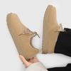 Moda Tendência Outono Sapatos de Cano Baixo com Solado Grosso Estilo Retrô Street Birkenstock de Cobertura Total Sapatos Casuais Masculinos Pequenos de Couro Tamanho Grande
