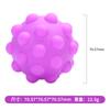 Pelota Pellizcable Silicona Descompresión Pelota Descompresión Juguete Ventilación Infantil Niños Rompecabezas Burbuja Presionar Burbuja Juguete