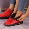 Comercio exterior 45 yardas zapatos de algodón cosidos a mano tendón suela blanda gancho y bucle casual europeo y americano con forro polar grueso cálido zapatos de madre