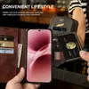 Funda tipo libro de cuero PU con tapa abatible, funda protectora anti-caídas, adecuada para Vivo V70/V60/Y28/Y38