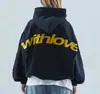 Sudaderas Unisex Versátiles Simples Transfronterizas Europeas y Americanas Chaqueta Sudadera Multicolores con Letras de Marca Tendencia Holgada Retro Americana Venta al por Mayor