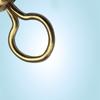 Mãe e filho Anel 8-em forma de anel tamanho grande anel conector imitação ouro americano oito-em forma de anel suprimentos de equipamentos de pesca pequenos acessórios atacado