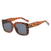 2024 nuevas gafas de sol de moda, gafas de sol a prueba de sol, gafas cuadradas retro con montura grande, gafas de tiro callejero de celebridades de Internet, venta al por mayor