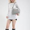 Bolso Baguette 2025 Bolso de Axila para Mujer Verano Textura Nicho Ins Retro Presbiópico Bolso de Hombro Media Luna Bolso de Hombro Casual