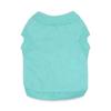 Ropa para mascotas al por mayor chaleco de algodón para perro color sólido DIY Jersey espalda perro grande color sólido primavera y verano delgado