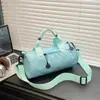 Bolsa de Viaje Transfronteriza, Bolsa Casual de Equipaje de Mano, Bolsa de Hombro Ligera para Viajes de Baile, Fitness y Natación, Logo Personalizable