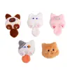Colgante de gato bbcall de dibujos animados felpa lote de muñeca linda muñeca broche joyería bolsa accesorios colgantes diy