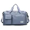 Nova bolsa de viagem casual de curta duração para suprimento transfronteiriço com compartimento para sapatos, bolsa de viagem de armazenamento, bolsa de ginástica com separação de seco e úmido