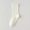 Calcetines sin hueso para niños, primavera y otoño, calcetines de tubo medio, calcetines blancos largos de un mes, calcetines apilados, mocasines para mujer, medias de verano, calcetines de algodón