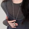 Bolso de Silla Collar Largo Accesorios Otoño e Invierno Colgante Estilo Coreano Ins Accesorio Simple Versátil Nueva Cadena para Suéter para Mujer