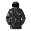 Ropa Camuflada de Terciopelo Personalizada por el Fabricante, Ropa de Protección Laboral para Exteriores de Invierno, Ropa de Algodón para Trabajo Caliente y a Prueba de Frío, Chaqueta de Algodón Engrosada