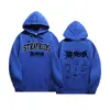Nueva Sudadera con Capucha para Hombre de Comercio Exterior Estampada de Moda Sudadera con Capucha Top Juvenil Sudadera con Capucha Pulóver Transfronteriza Europea y Americana