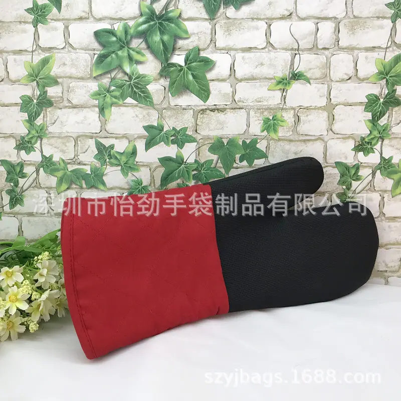 隔热胶帆布手套