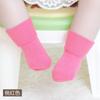 Calcetines para niños Cheng Gongfang Primavera y Otoño 0-6 años Suela Antideslizante Dispensación Boca Suelta Algodón para Bebé Color Puro Venta al por Mayor