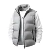 Chaleco de Otoño e Invierno para Hombre Estilo Coreano Moderno Ajuste Delgado Cálido Chaleco Juvenil Ropa de Abrigo Ropa de Otoño e Invierno para Hombre Dropshipping