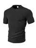 Roupas Masculinas Transfronteiriças Verão Europeu e Americano Esportivo Casual Solto Respirável Gola Redonda Tecido Jacquard de Toalha Camisa Polo Masculina de Manga Curta