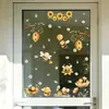 Brup Calcomanías Reutilizables de Abejas para Vidrio Adhesión Estática Sin Marcas Decoración para Ventanas del Hogar Calcomanías Br-Jd5316C
