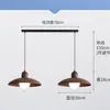 Lustre Retrô Japonês de Ferro Forjado para Sala de Jantar Sala de Chá Bar Quarto Estilo Sul Cabeceira