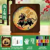 Posavasos de Esmalte Cloisonné Materiales Hechos a Mano para DIY Base Electrónica de Cloisonné Artesanía Tradicional Obras de Arte Tarea Regalo para Team Building