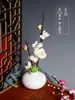 Decoración Japonesa para Platos de Sashimi, Adorno de Flores y Hierbas para Platos, Flores Artificiales para Restaurantes de Hotel, Adorno Creativo para Bandejas, Hermosa Presentación de Comida