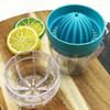 Exprimidor de Limones Manual Taza para Jugo de Naranja Mini Taza para Jugo de Uso Múltiple Taza de Plástico Portátil para Jugo de Frutas