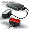 Juego de Luces para Bicicleta, Multifuncional, Alto Brillo, Luz Delantera de Larga Duración, Luz para Rodar de Noche, Luz Trasera para Carretera de Montaña, Equipo de Ciclismo