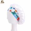 Diadema estampada sombrero redondo de satén gorro de dormir de color sólido sombrero de maquillaje de belleza sombrero de tortuga JDB-301H