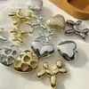 Perro Globo Electrochapado en Acrílico Forma de Corazón Hecho a Mano Materiales de Amor Materiales para Joyería DIY Accesorios Colgantes para Cadena de Teléfono Bolsos