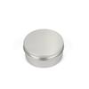 Cada caja cosmética de aluminio caja de aluminio para crema cosmética caja de aluminio para empaque de polvo suelto pastel de polvo caja de aluminio redonda plana para empaque
