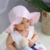 Chapéus de Bebê Moda Primavera e Verão 2026 Novo Estilo Ins Para Meninas e Crianças Chapéu de Proteção Solar Outono Algodão Chapéu de Sol para Bebê