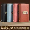 Livro de Poupança em Dinheiro Novo 2025 Gerenciamento Financeiro Livro de Armazenamento Fechadura com Senha Porta-Dinheiro Livro de Dinheiro Livro de Contabilidade de Caixa