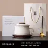 Juego de Té Creativo Separación de Agua y Té Taza de Agua de Cerámica Té Té Té Taza de Té Oficina Hogar Taza de Café Ceremonia de Acompañamiento
