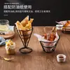 Canasta para Papas Fritas, Canasta Creativa para Comida Frita, Canasta de Snacks, Plato para Pollo Frito, Canasta de Snacks para Bar, Vajilla para Tienda de Té de Leche
