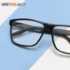 Armazón para Gafas Antiluz Azul Hoja de Acero TR90 Nuevo Moda Gafas Deportivas Armazón Cuadrado Armazón para Gafas de Miopía al por Mayor