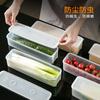 Caja de Almacenamiento de Fideos, Recipiente Crisper para Fideos Largos, Caja Sellada para Alimentos Rectangular Grande de Gran Capacidad para Pasta