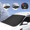Escudo de nieve magnético para coche parasol para coche protector contra heladas parasol engrosado a prueba de heladas anticongelante protector solar cubierta de coche