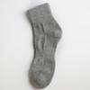 0 Meias Coreanas Masculinas Meia-Calça Gg Fundo de Toalha Cor Sólida Respirável Esportiva Terry Absorvente de Suor Quente Espessada Casual